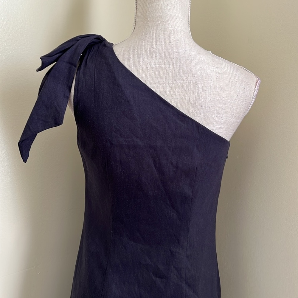 ๐ ANTONIO MELANI Asymmetrical Tie Front Cocktail - Picture 9 of 13